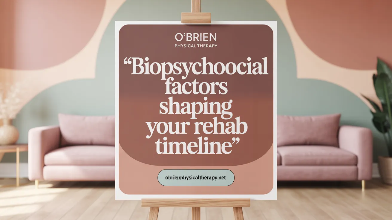 Biopsychosocial Factors Shaping Your Rehab Timeline