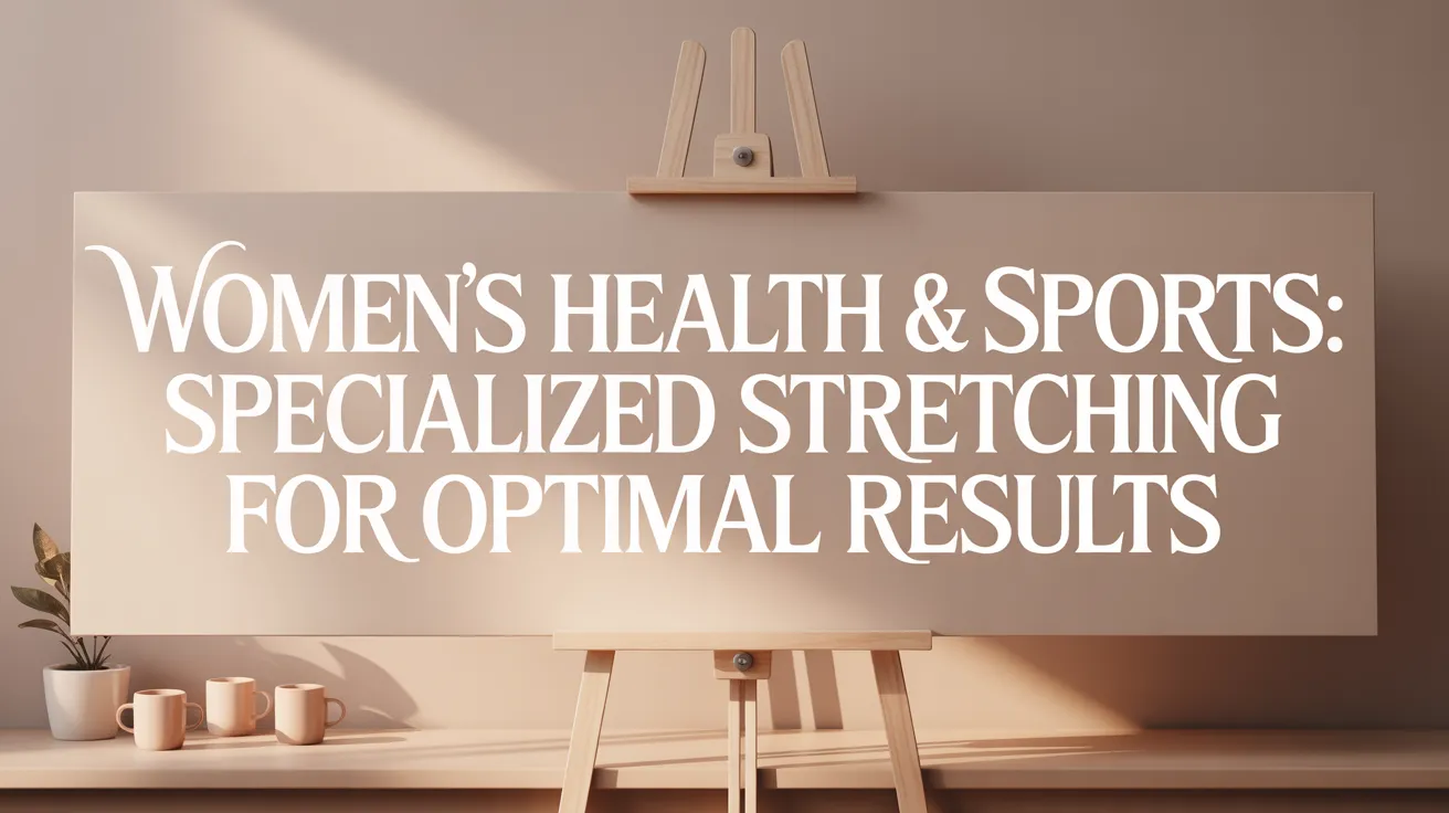 Women’s Health & Sports: Specialized Stretching for Optimal Results