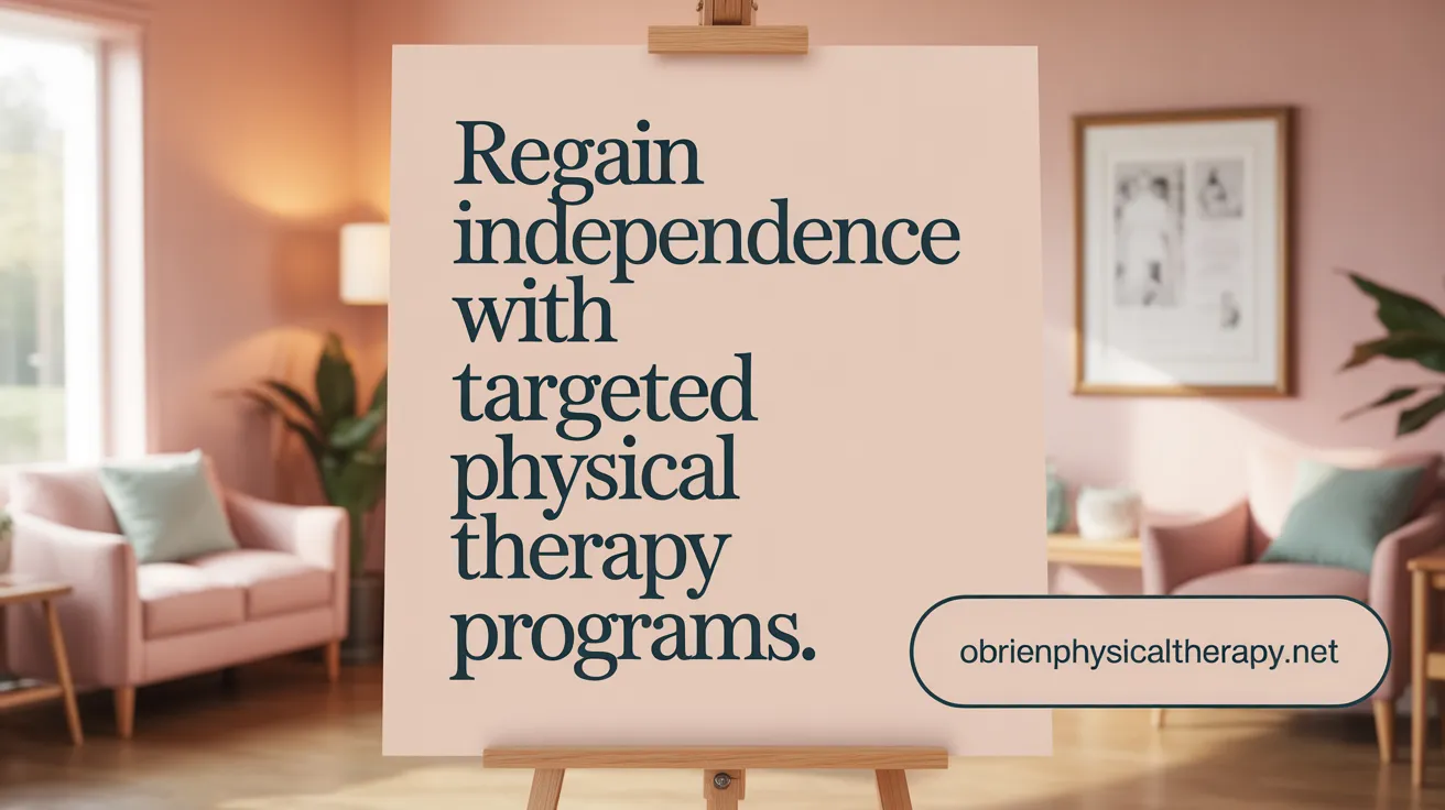 Regain Independence with Targeted Physical Therapy Programs