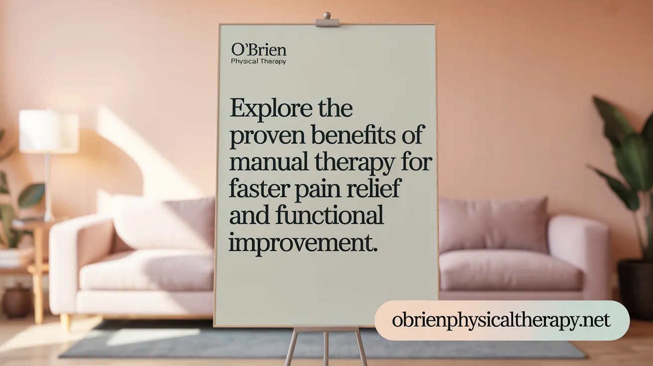 Explore the proven benefits of manual therapy for faster pain relief and functional improvement.