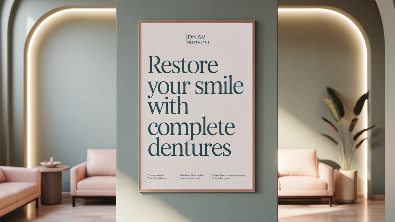 Restore Your Smile with Complete Dentures