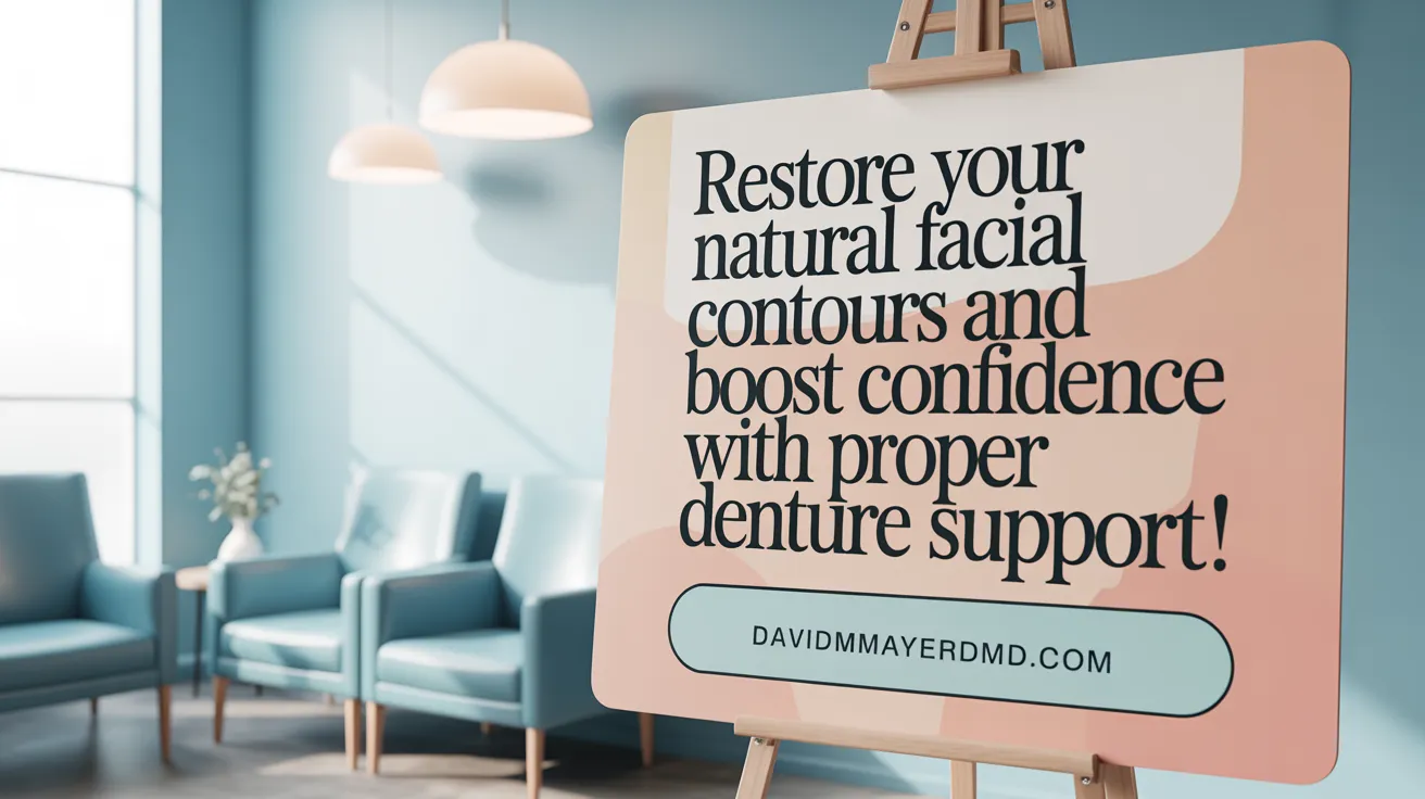 Restore Your Natural Facial Contours and Boost Confidence with Proper Denture Support!