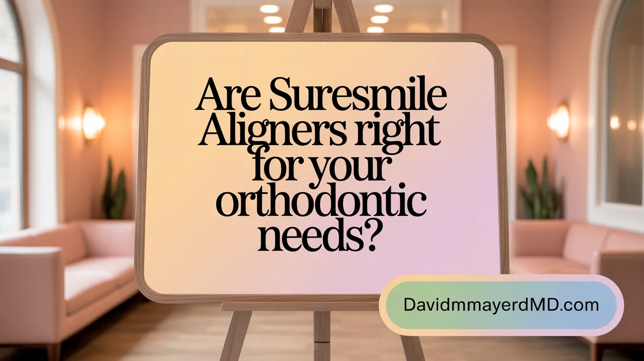 Are SureSmile Aligners Right for Your Orthodontic Needs?