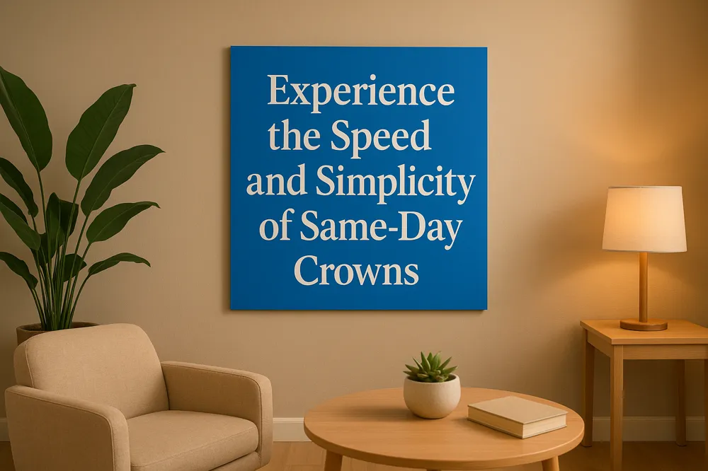Experience the Speed and Simplicity of Same-Day Crowns