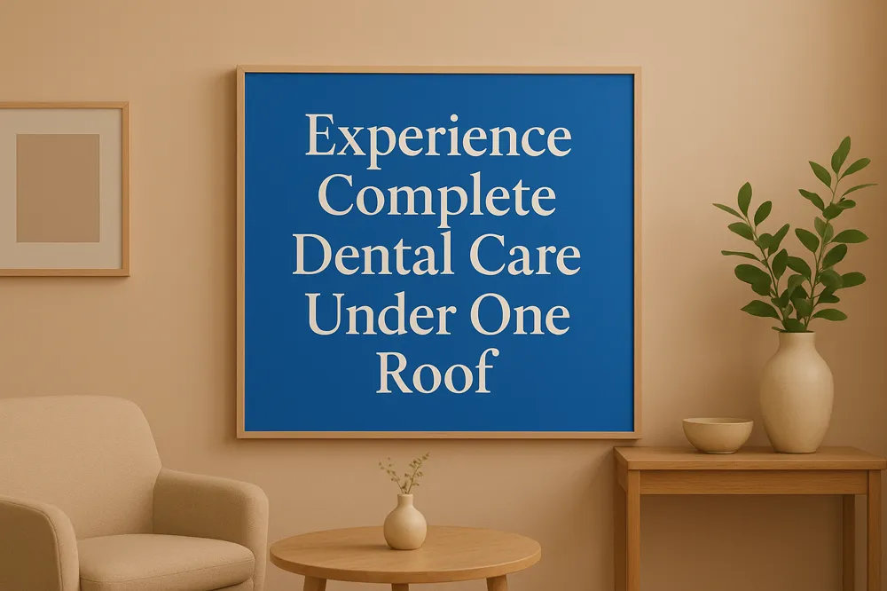 Experience Complete Dental Care Under One Roof