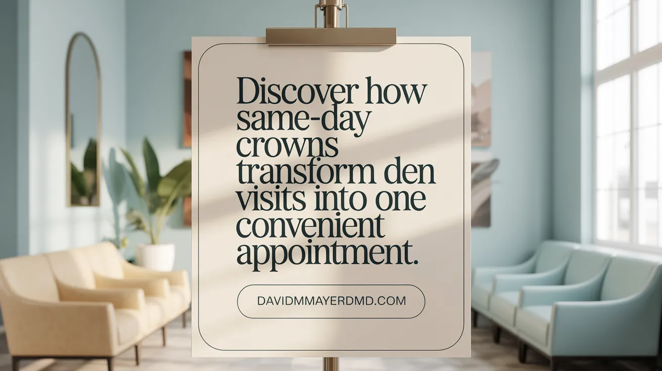 Discover How Same-Day Crowns Transform Dental Visits into One Convenient Appointment