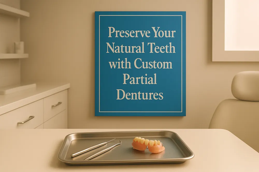 Preserve Your Natural Teeth with Custom Partial Dentures