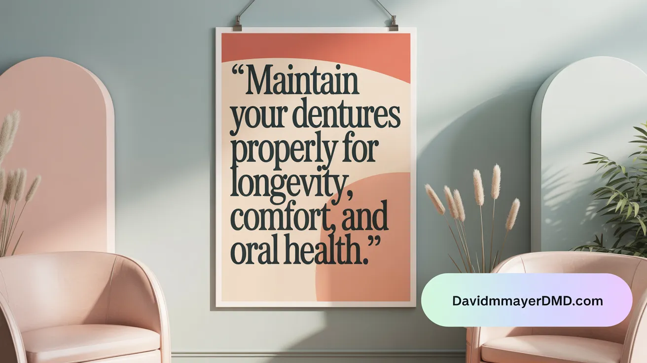 Maintain Your Dentures Properly for Longevity, Comfort, and Oral Health