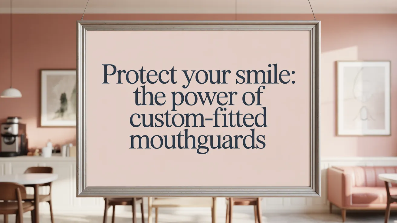 Protect Your Smile: The Power of Custom-Fitted Mouthguards