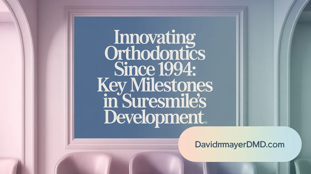 Innovating Orthodontics Since 1994: Key Milestones in SureSmile's Development