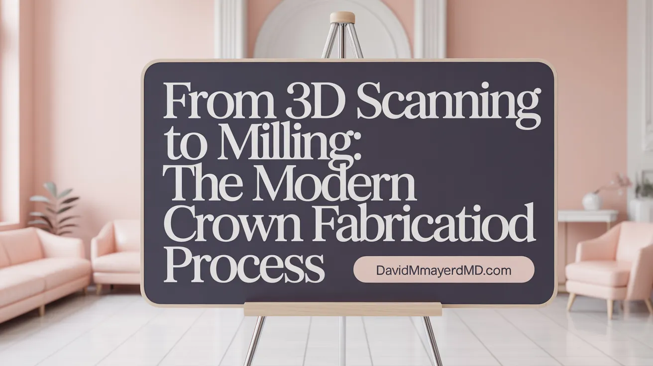 From 3D Scanning to Milling: The Modern Crown Fabrication Process