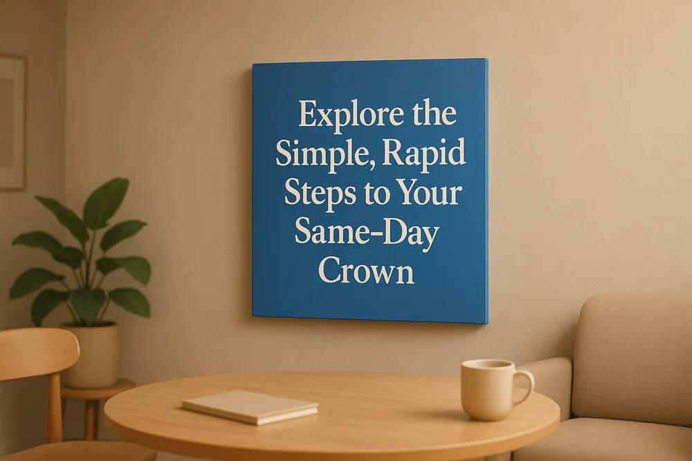 Explore the Simple, Rapid Steps to Your Same-Day Crown