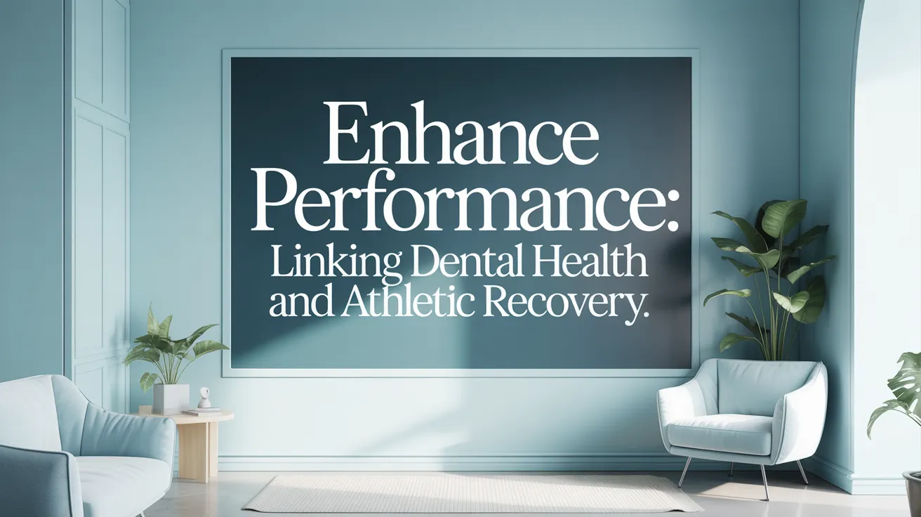 Enhance Performance: Linking Dental Health and Athletic Recovery