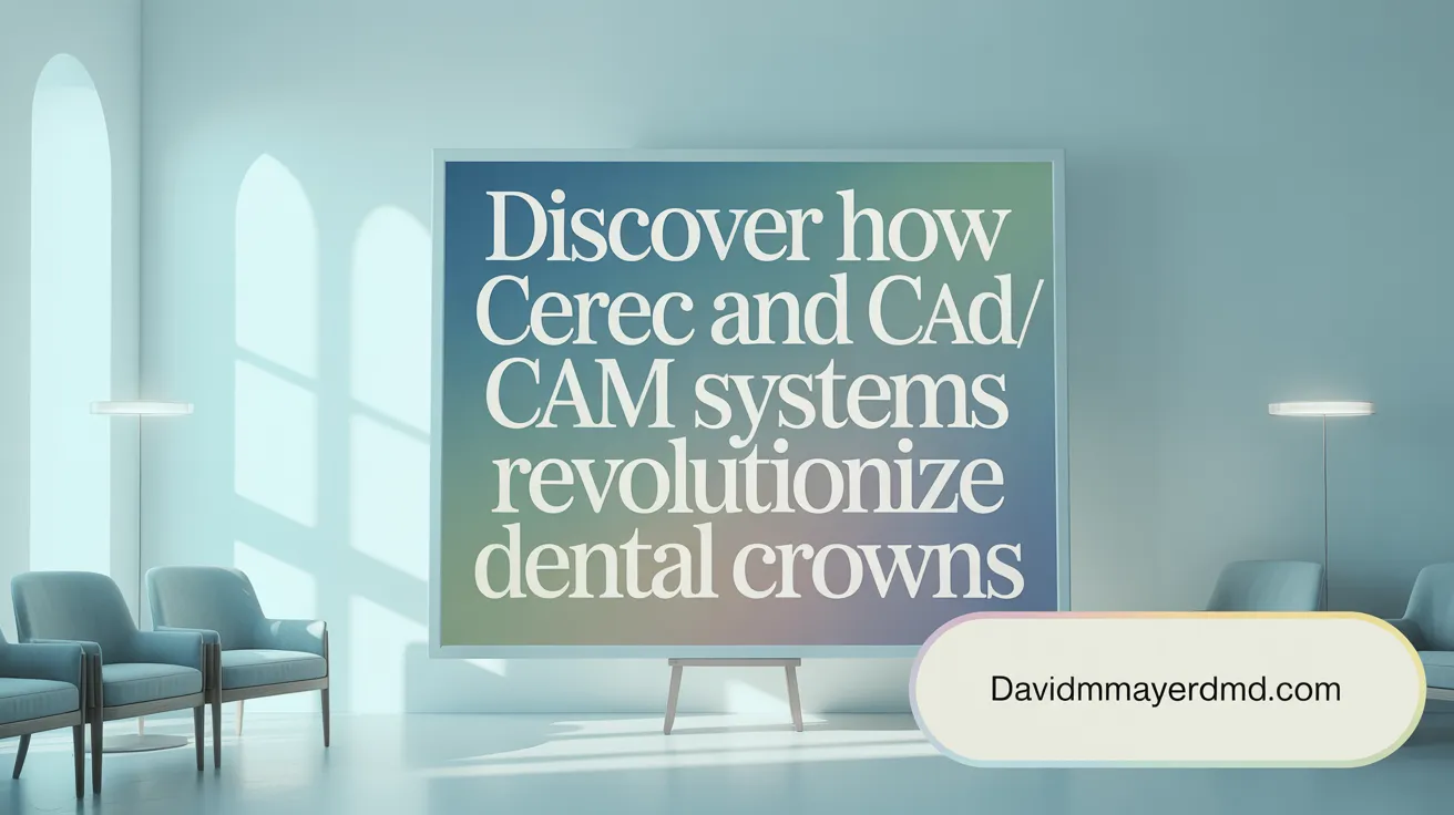 Discover How CEREC and CAD/CAM Systems Revolutionize Dental Crowns