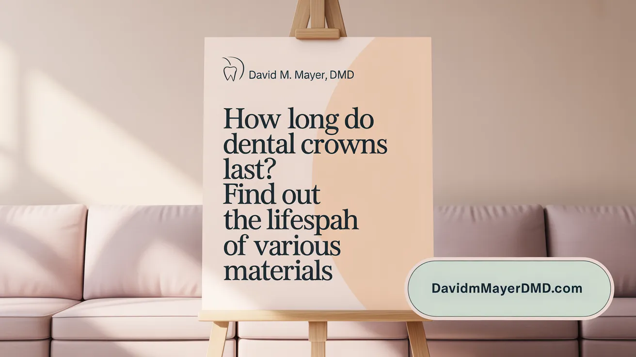 How Long Do Dental Crowns Last? Find Out the Lifespan of Various Materials