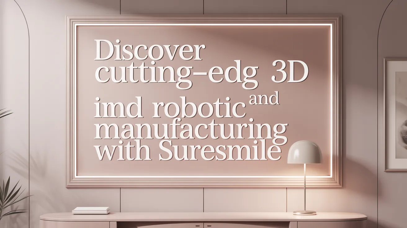 Discover Cutting-Edge 3D Imaging and Robotic Manufacturing with SureSmile