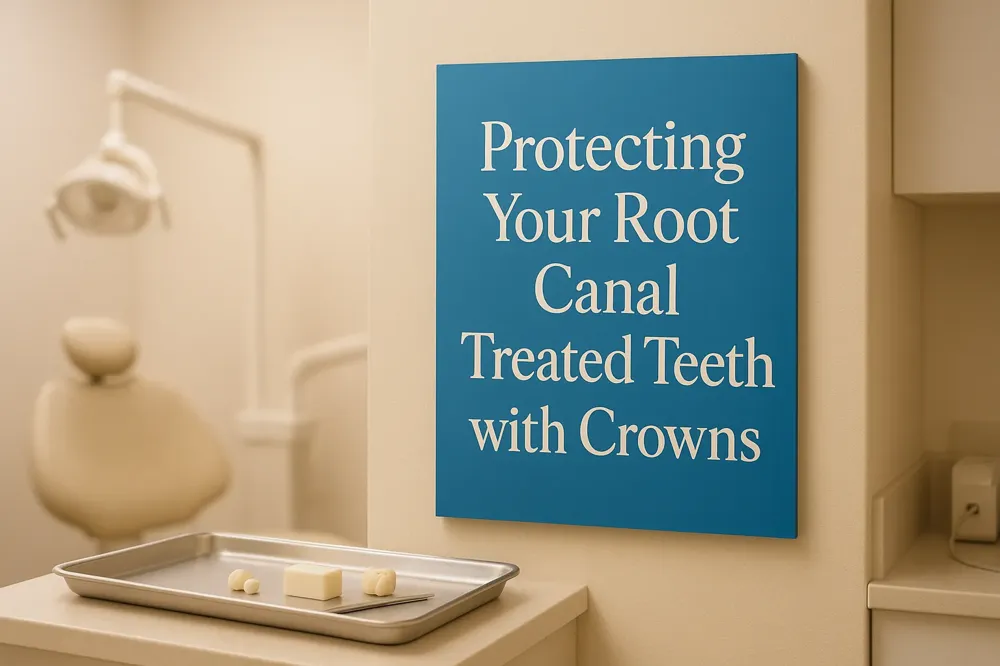 Protecting Your Root Canal Treated Teeth with Crowns