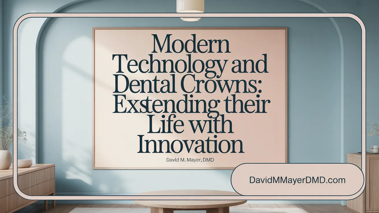 Modern Technology and Dental Crowns: Extending Their Life with Innovation