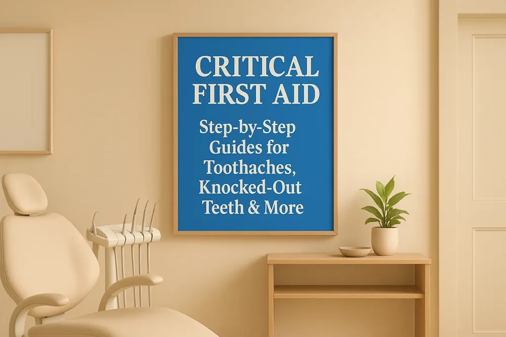 CRITICAL FIRST AID: Step-by-Step Guides for Toothaches, Knocked-Out Teeth & More
