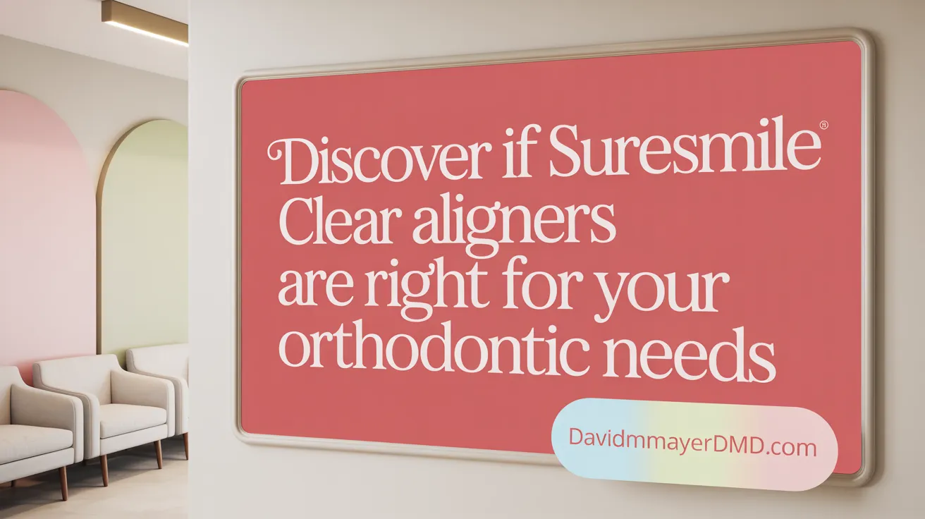 Discover if SureSmile clear aligners are right for your orthodontic needs