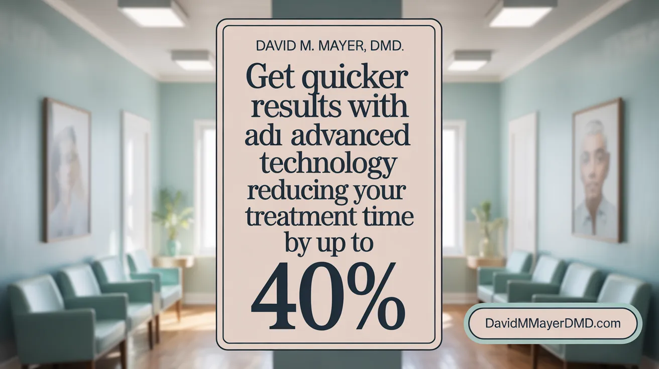 Get quicker results with advanced technology reducing your treatment time by up to 40%