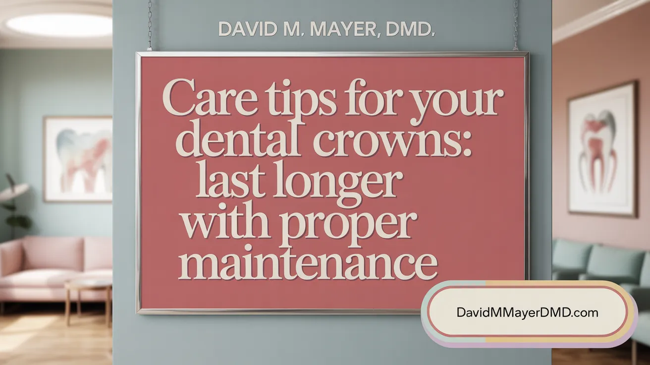Care Tips for Your Dental Crowns: Last Longer with Proper Maintenance