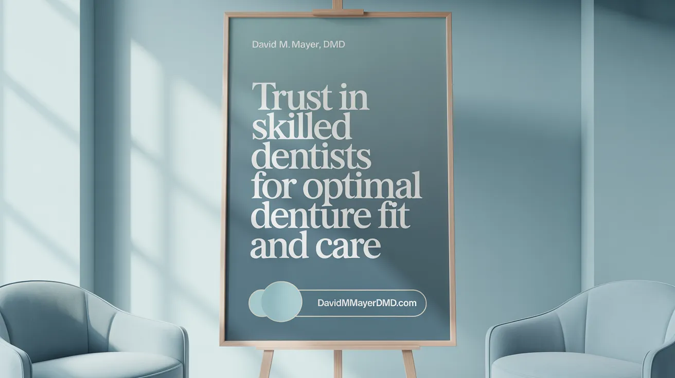 Trust in Skilled Dentists for Optimal Denture Fit and Care