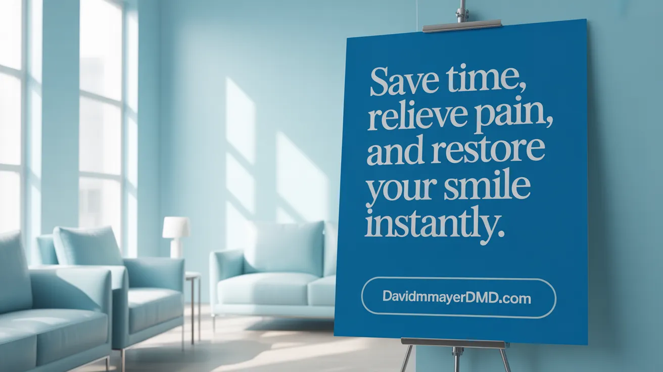 Save Time, Relieve Pain, and Restore Your Smile Instantly