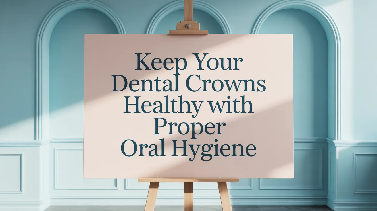 Keep Your Dental Crowns Healthy with Proper Oral Hygiene