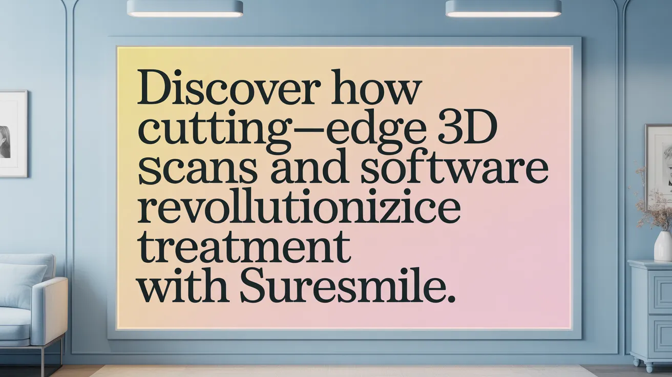 Discover how cutting-edge 3D scans and software revolutionize orthodontic treatment with SureSmile.