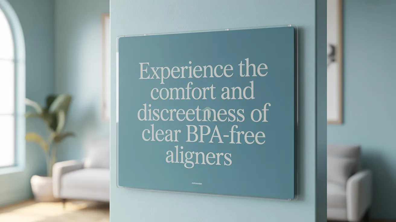 Experience the Comfort and Discreetness of Clear BPA-Free Aligners