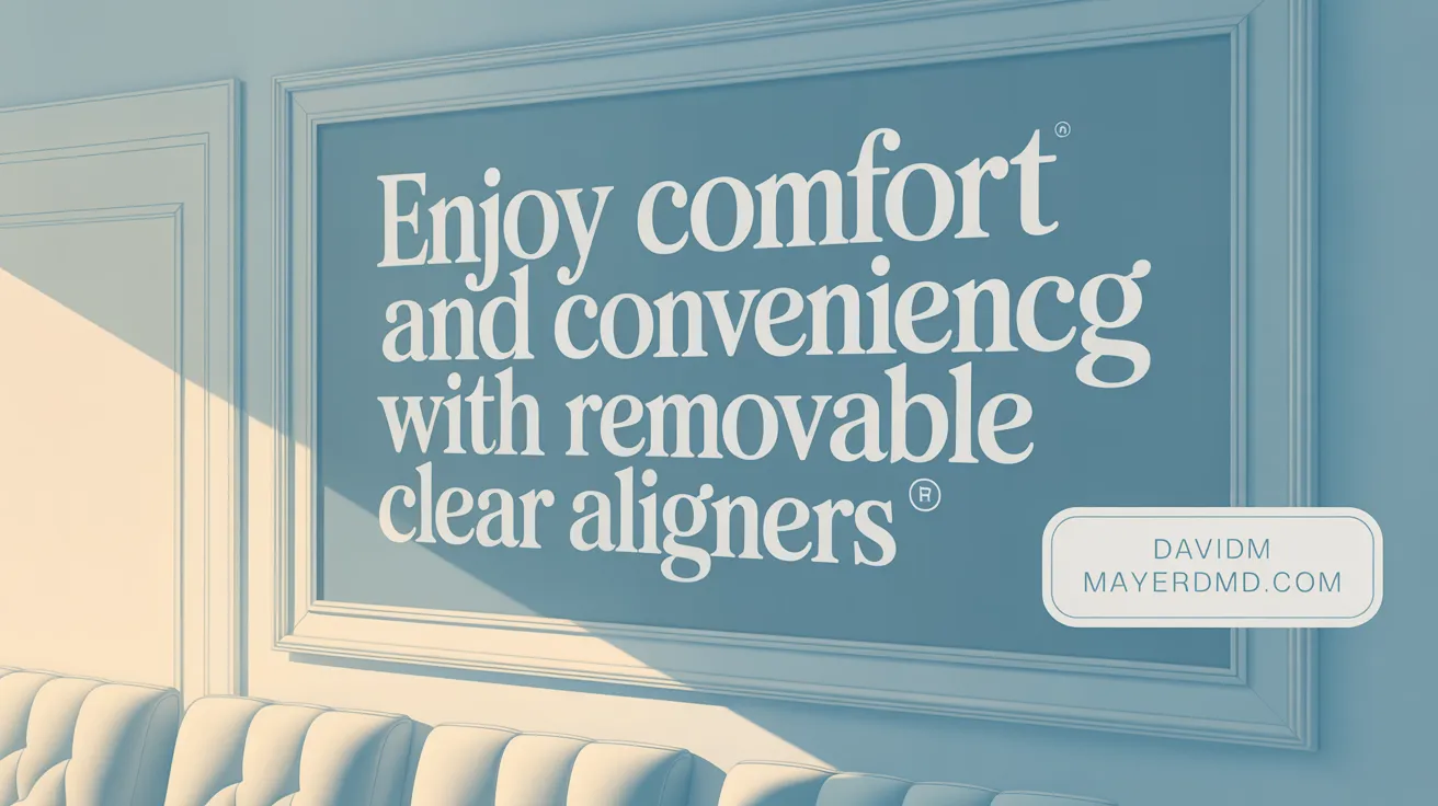 Enjoy Comfort and Convenience with Removable Clear Aligners