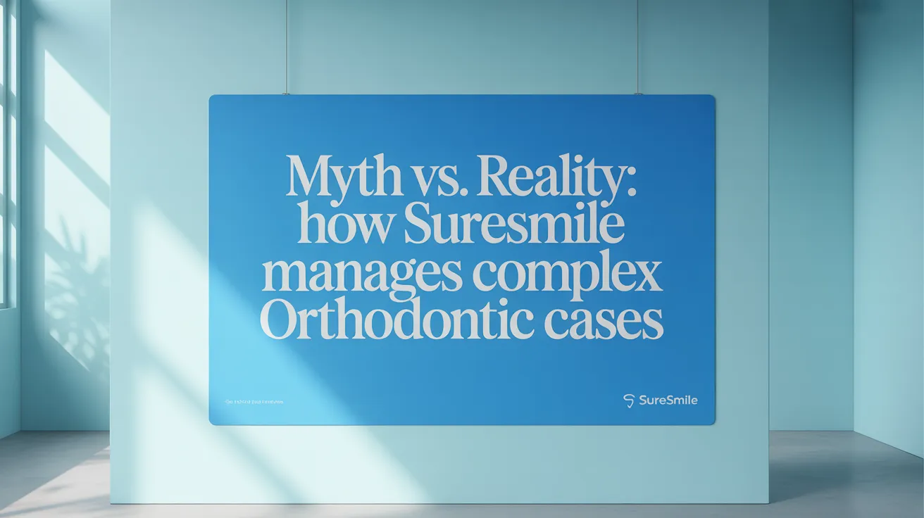 Myth vs. Reality: How SureSmile Manages Complex Orthodontic Cases