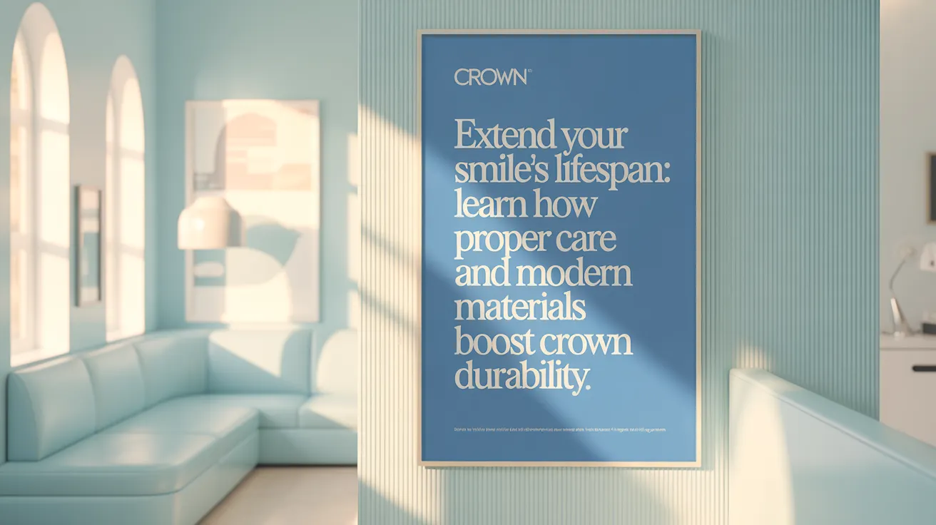 Extend Your Smile’s Lifespan: Learn How Proper Care and Modern Materials Boost Crown Durability