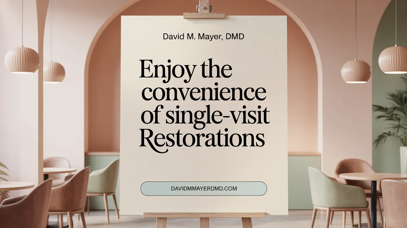 Enjoy the Convenience of Single-Visit Restorations