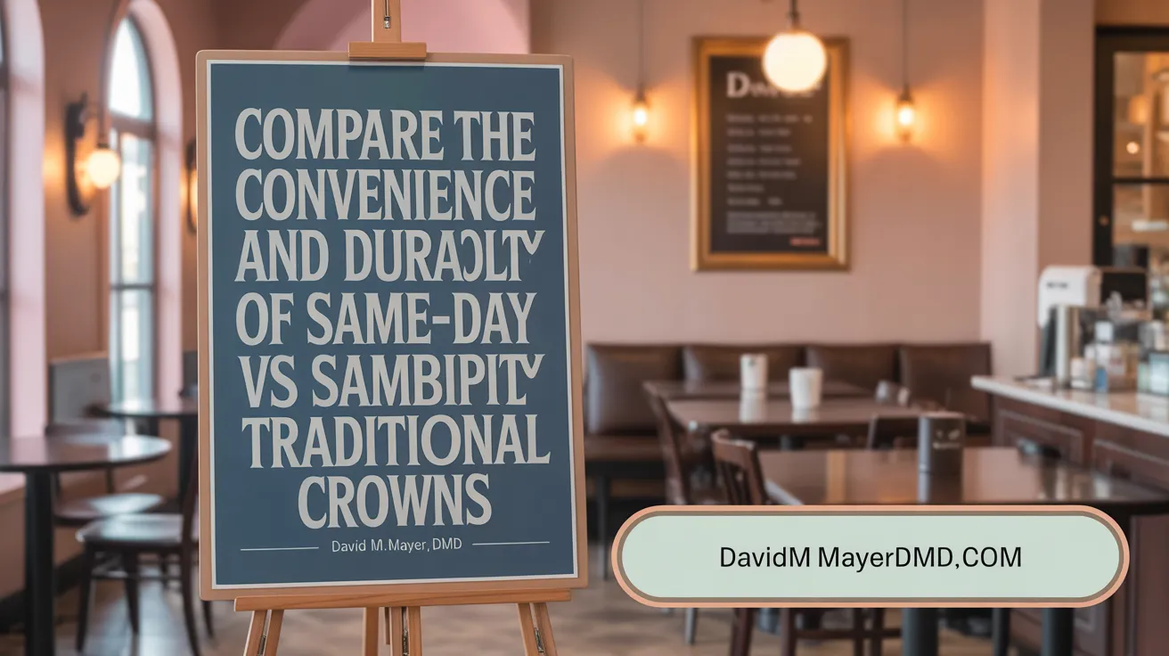 Compare the Convenience and Durability of Same-Day vs Traditional Crowns
