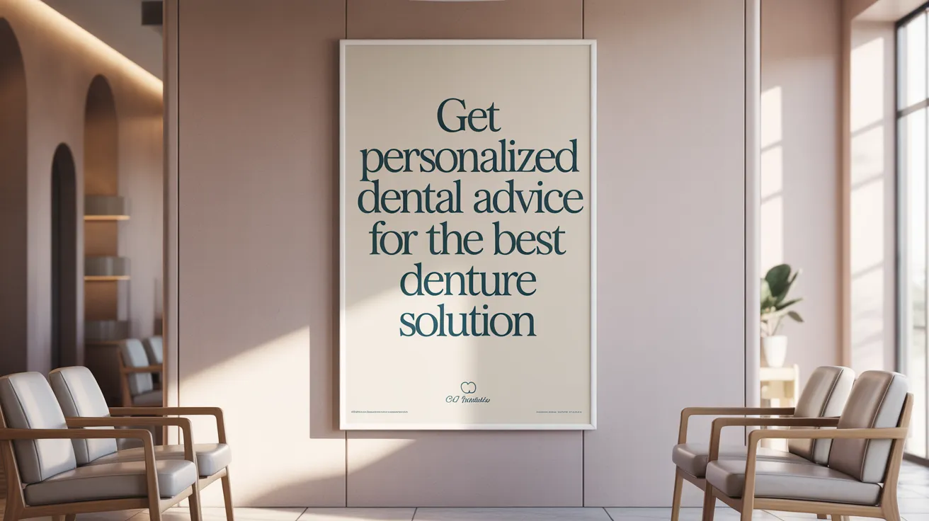Get Personalized Dental Advice for the Best Denture Solution