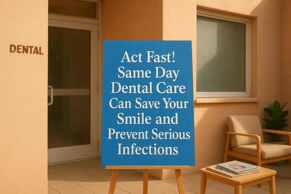 Act Fast! Same Day Dental Care Can Save Your Smile and Prevent Serious Infections