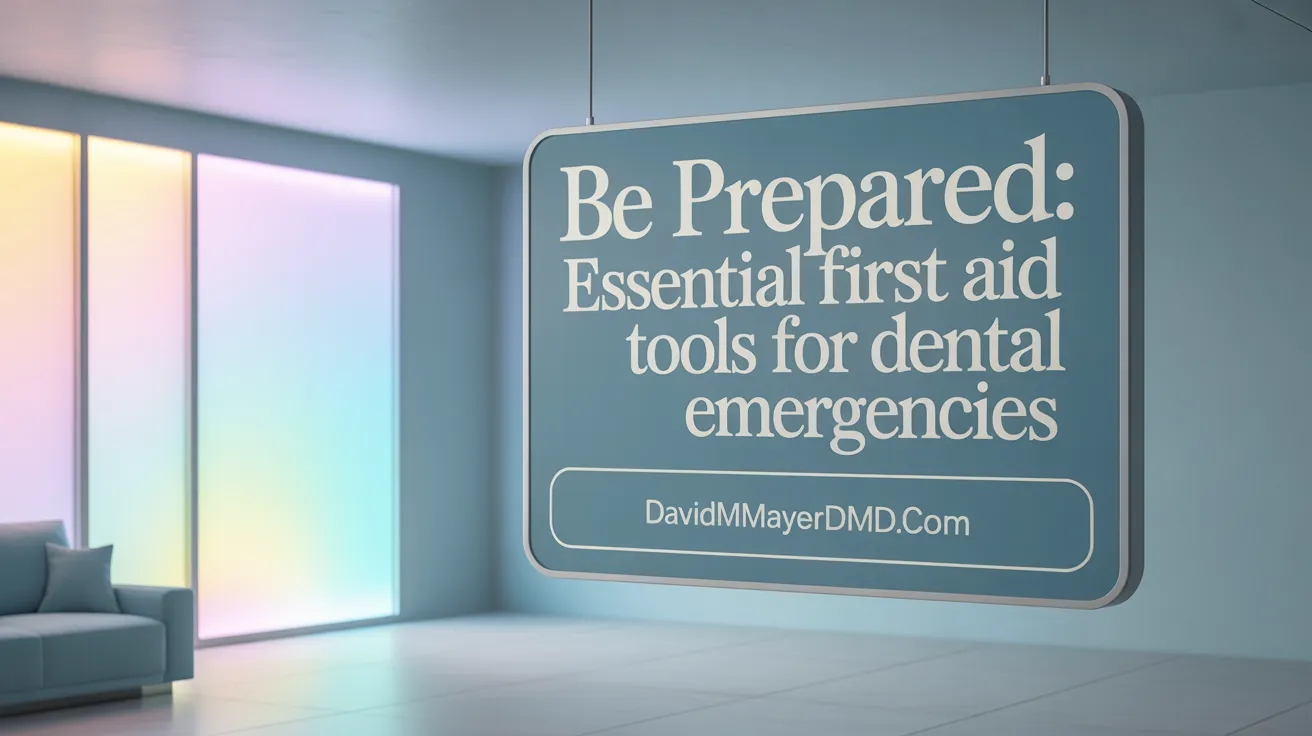 Be Prepared: Essential First Aid Tools for Dental Emergencies