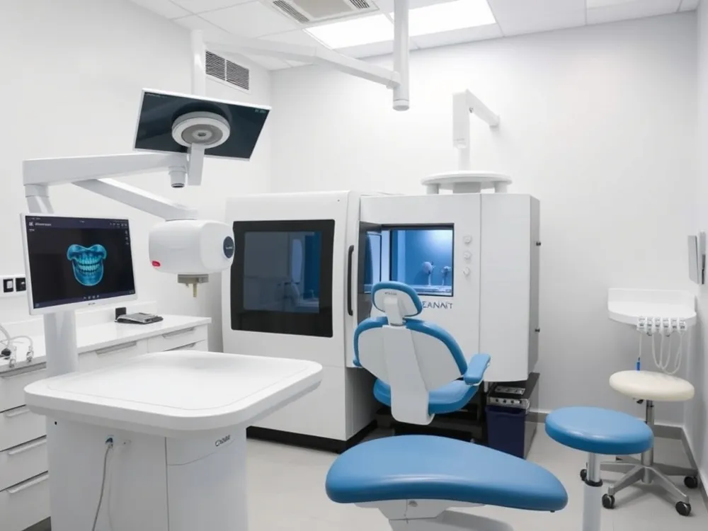 Same‑day dentures use digital scanners and CAD/CAM milling to deliver a partial in one visit, though fit and durability have trade‑offs.