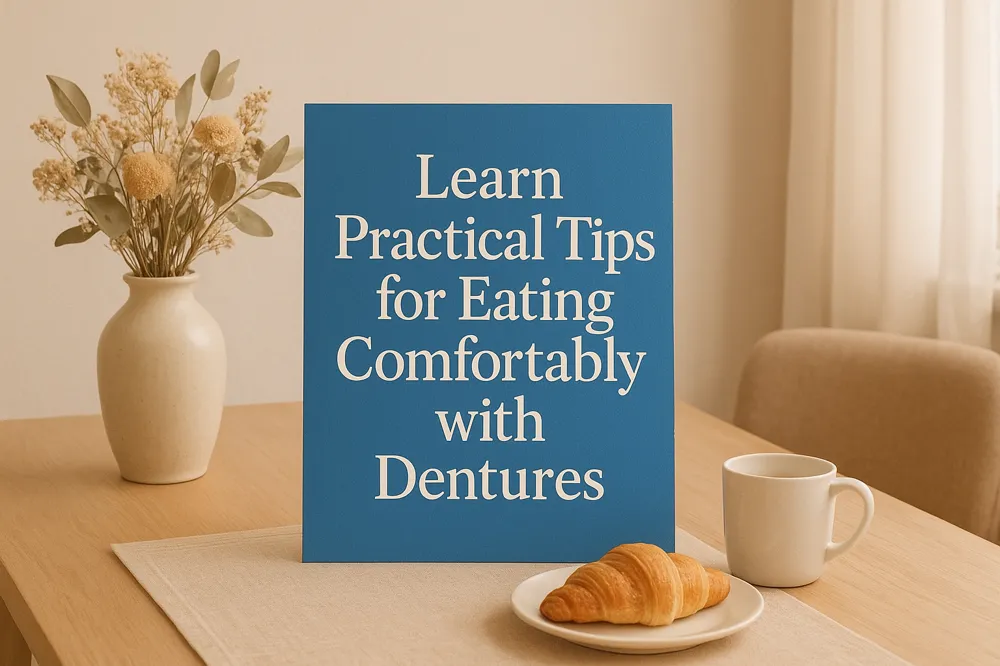 Learn Practical Tips for Eating Comfortably with Dentures
