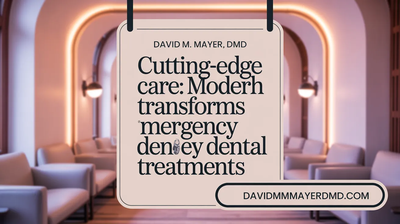 Cutting-Edge Care: Modern Tech Transforms Emergency Dental Treatments