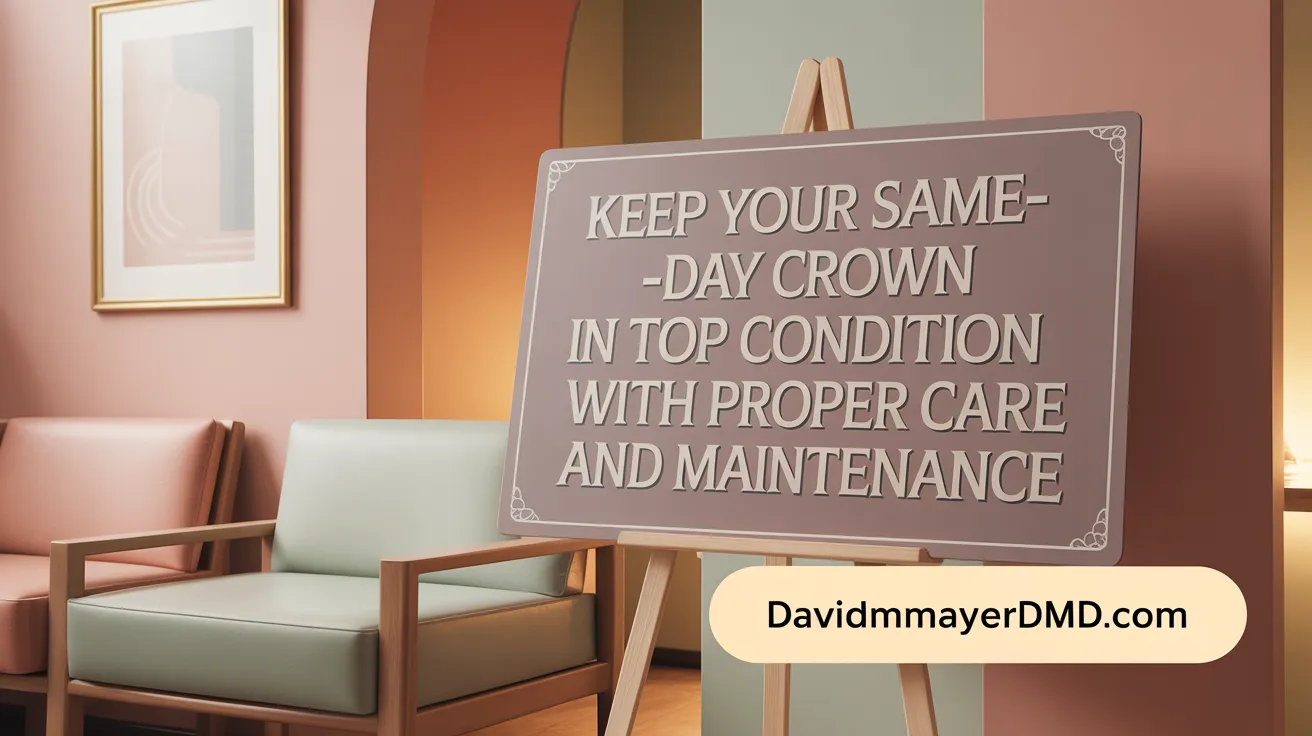 Keep Your Same-Day Crown in Top Condition with Proper Care and Maintenance