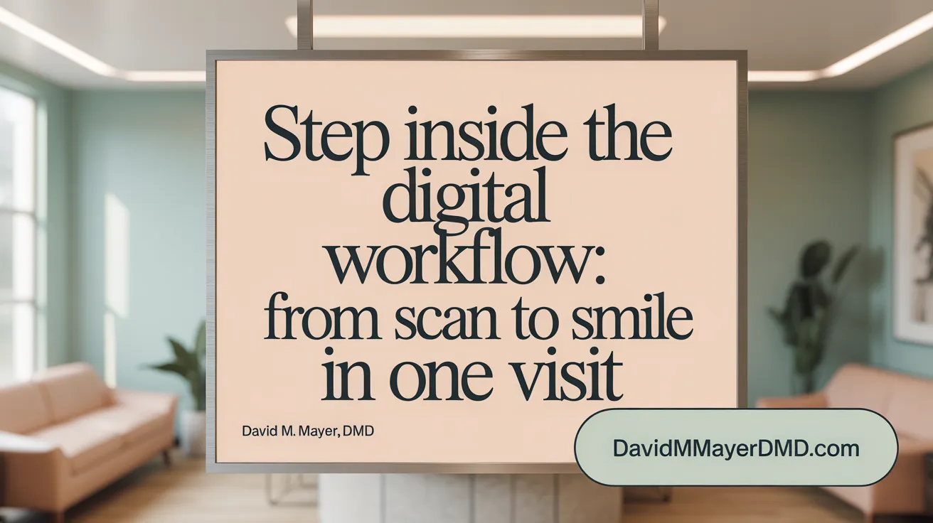 Step Inside the Digital Workflow: From Scan to Smile in One Visit