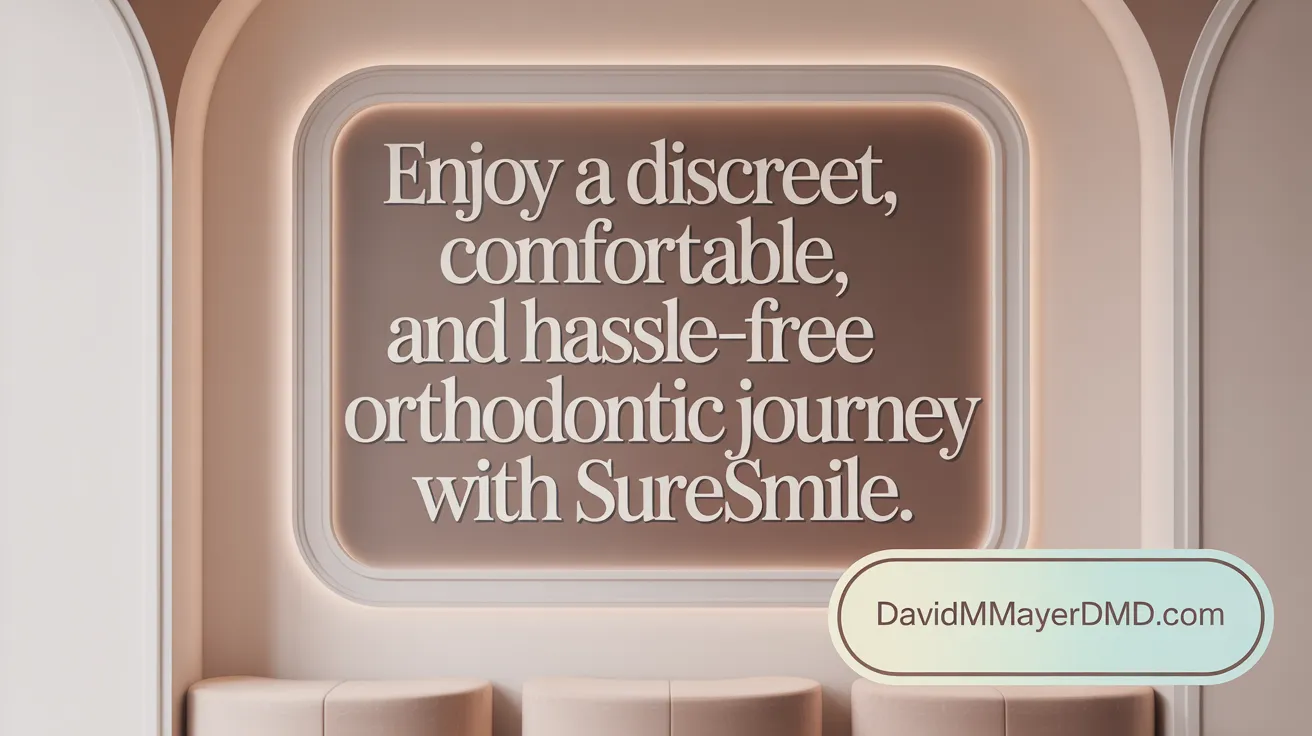 Enjoy a discreet, comfortable, and hassle-free orthodontic journey with SureSmile