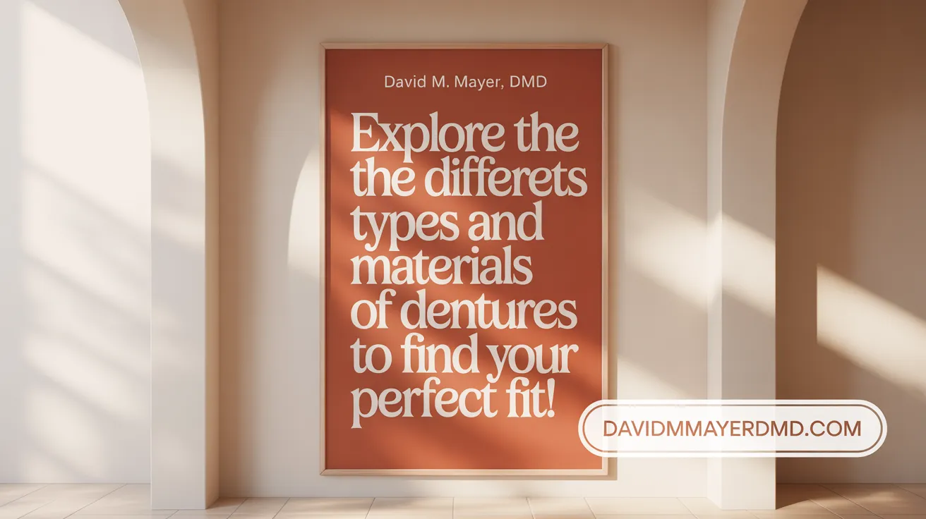 Explore the Different Types and Materials of Dentures to Find Your Perfect Fit!