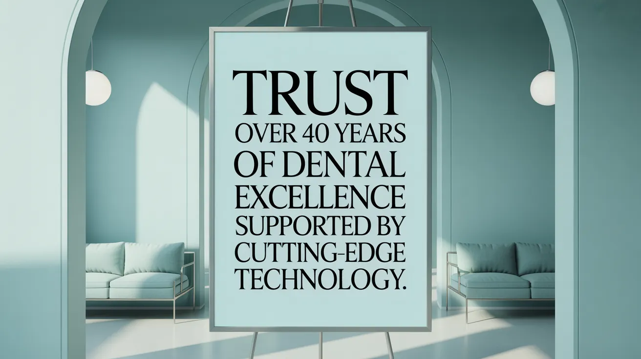 Trust Over 40 Years of Dental Excellence Supported by Cutting-Edge Technology