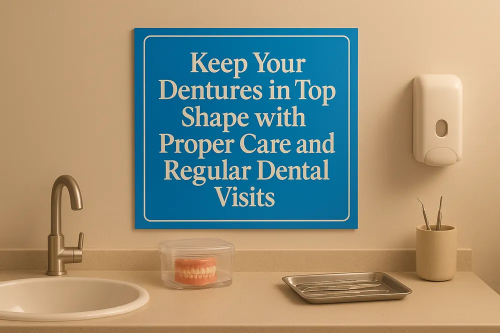 Keep Your Dentures in Top Shape with Proper Care and Regular Dental Visits
