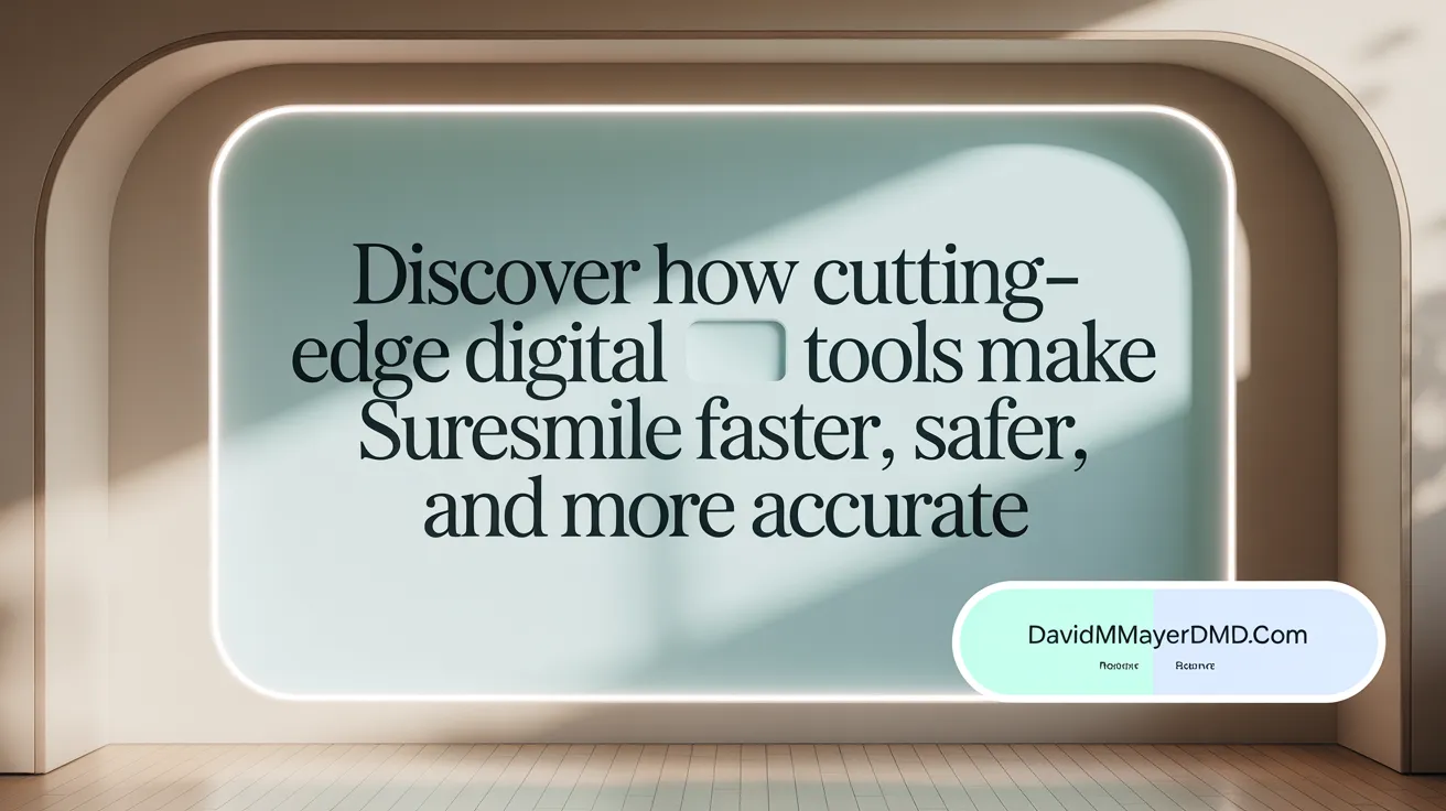Discover how cutting-edge digital tools make SureSmile faster, safer, and more accurate