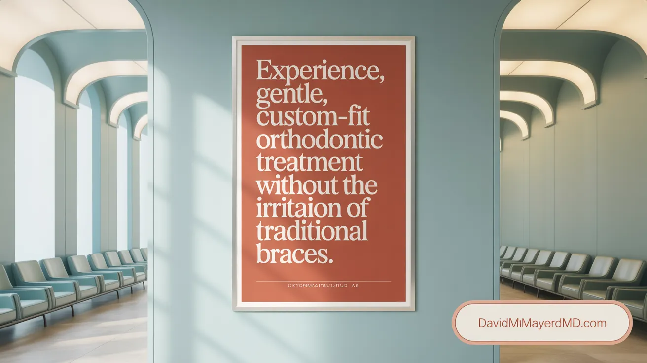 Experience gentle, custom-fit orthodontic treatment without the irritation of traditional braces